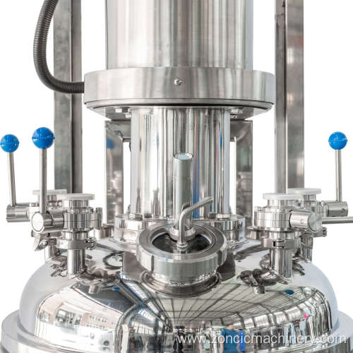 emulsifying machine mixing tank, vacuum emulsifying machine